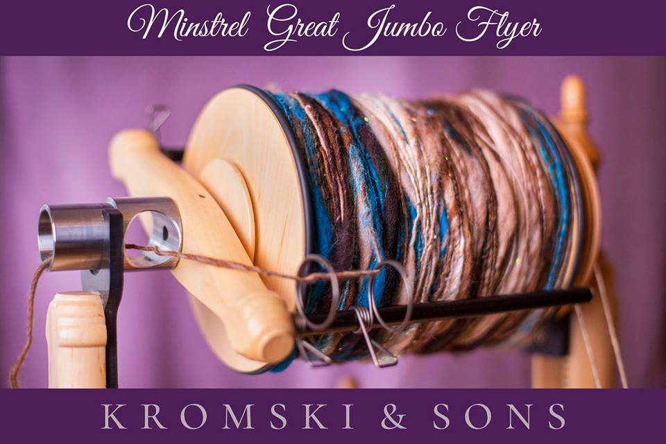 kromski jumbo kit for spinning bulky yarn