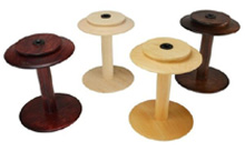 kromski jumbo bobbins group with various finishes